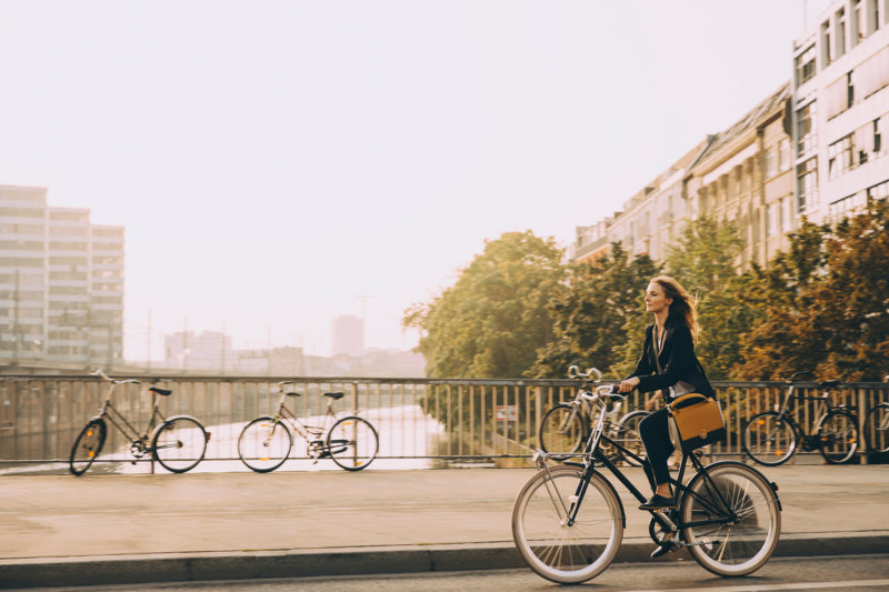 Radfahren ist gut für Körper und Umwelt