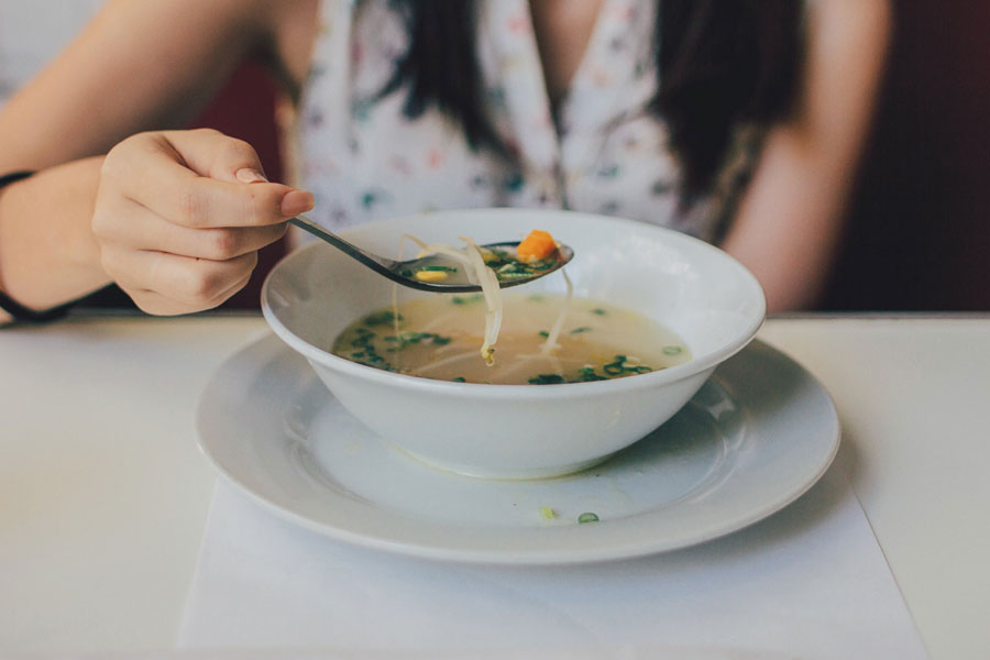 Hühnersuppe gegen Erkältungen