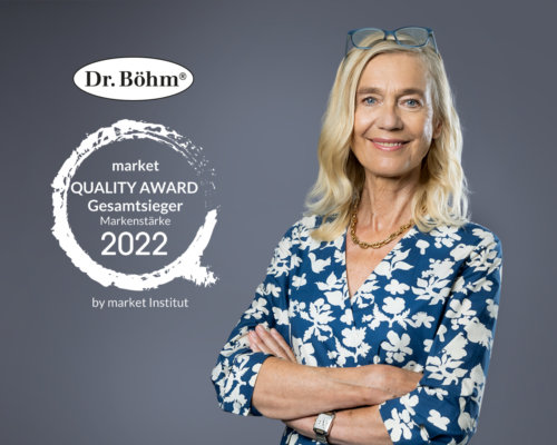 Dr. Böhm® als Gesamtsieger Markenstärke 2022