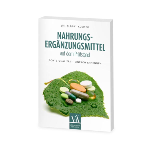 Mit „Nahrungsergänzungsmittel auf dem Prüfstand: Echte Qualität einfach erkennen“ von Dr. Albert Kompek gibt es jetzt ein 80-seitiges Nachschlagwerk für all jene, die einen Blick hinter die Kulissen werfen und wichtige Qualitätsunterschiede selbst erkennen möchten.